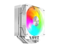 MCPUX5ARGBW - Ventilador MARS GAMING ARGB Disipador Cpu 280w Tdp 5x Heatpipes, 120mm, Blanco (MCPUX5ARGBW)