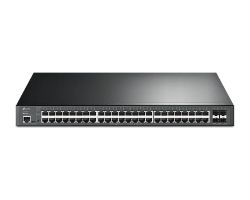 SG3452XP - Swicth TP-LINK 48p Poe+, 4p 10Ge SFF+, Rack, gestionable, L2+. (SG3452XP)