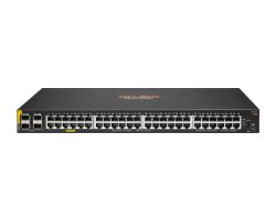 R9Y03A#ABB - Switch HP Aruba CX 6000 Gestionado 48p RJ45 GbE 4xSFP PoE Rack 1U Negro (R9Y03A)