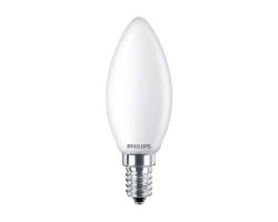 929002027028 - Bombilla LED Philips modelo casquillo E14, luz fra (CW), acabado mate difuso, no regulable. Ideal para uso domstico o profesional. (929002027028)