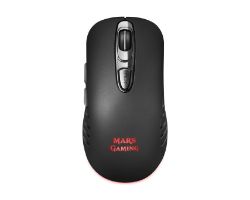OUT4770 - Ratn Mars Gaming Mecnico RGB RF 3200dpi Negro (MMW2) (OUT4770). Buen estado. Caja deteriorada. Completo. (OUTLET)
