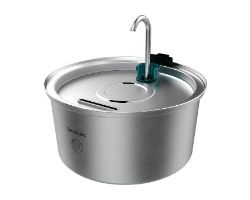A01_EU01_103271 - Fuente automtica para mascotas CECOTEC Pumba 3200 Refresh Inox con capacidad de 3,2 litros, material en acero inoxidable, diseo de cascada.(A01_EU01_103271)