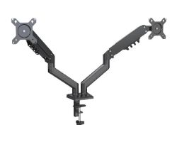 NXDMA02B - Soporte Mesa NILOX 2Brazos articuladosm, hasta 32