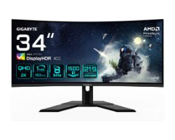 20VM0-G34WQCPBI-1EKR - Monitor Gaming GIGABYTE G34WQCP 34