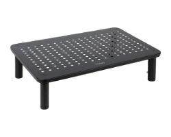 TQMR081 - Soporte Elevador TOOQ para monitor, hasta 20Kg, 3alturas, Negro. (TQMR081)