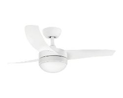 128105 - Ventilador Orbegozo 40W 5Aspas 105cm 6velocidades Blanco (128105)