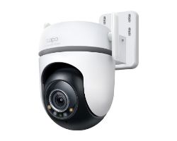 TC42 - Camara IP TP-LINK Outdoor Interior/Exterior, inalmbrico y almbrico Ethernet Wifi, compatible Amazon Alexa & Google Assistant, Techo/Pared/Poste. (TC42)