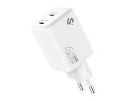 SUBCHG-6G4520 - Cargador de Pared SUBBLIM GaN 45W 2xUSB-C Blanco (SUBCHG-6G4520)