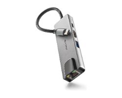 WONDERDOCKSUPRA - Adaptador NGS Multipuerto 4en1 Usb-C, PD100W, HDMI, RJ45, Usb-A3.0. (WONDERDOCKSUPRA)