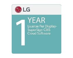 SSC-Y1SLB - Licencia LG Supersign Cloud CMS 1 ao (SSC-Y1SLB)