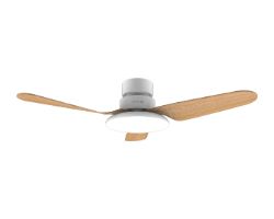 08622 - Ventilador de Techo CECOTEC EnergySilence Aero 5200 Light LightWood 40W 3 Aspas Luz LED 22W (08622)