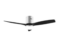 08526 - Ventilador de Techo CECOTEC EnergySilence Aero 5600 Aqua IronBlack 3 Aspas 40W WiFi (08526)