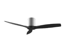 08513 - Ventilador de Techo CECOTEC EnergySilence 5500 Aqua IronBlack 40W 3 ASpas WiFi (08513)