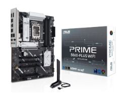 90MB1K50-M0EAY0 - Placa base ASUS PRIME B860-PLUS WIFI: (1851) 5DDR5 M.2 SATA3 USB DP HDMI RJ45 7.1 ATX WiFi 6E Bluetooth Ethernet 2.5 GbE