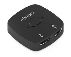 A123-0948 - Conmutador AISENS 4K/60Hz 2xHDMI Negro (A123-0948)