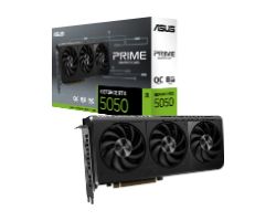 90YV0N70-M0NA00 - Tarjeta Grfica Nvidia GeForce ASUS PRIME-RTX5050-O8G 8Gb GDDR6 3xDP 2.1b 1xHDMI 2.1b PCIe 5.0 HDCP 2.3 Nvidia G-Sync OpenGL 4.6 (90YV0N70-M0NA00)