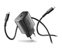 BUD45W-C - Cargador de Pared NGS GaN 45W 1xUSB-C Negro (BUD45W-C)