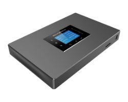 UCM6301 - Centralita IP PBX Grandstream 500 Usuarios 75 Llamadas Simultneas Pantalla LCD FHD 1xUSB-A 3.0 Negro (UCM6301)