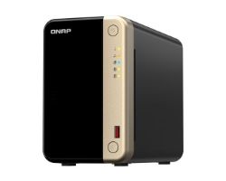 OUT5470 - Caja Servidor NAS QNAP N5095 8Gb (TS-264-8G) (OUT5470). Buen estado. Desprecintada. Caja deteriorada. Completa. (OUTLET)