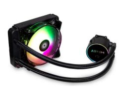 OUT5498 - Refrigeracin Lquida CPU Abysm Artic 120mm ARGB Negro (833102) (OUT5498). Buen estado. Sustitucin de ventilador. Sin caja original. (OUTLET)