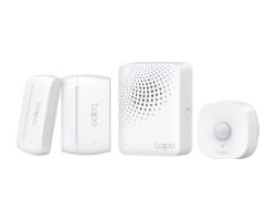 TAPO T30 KIT - Kit de Sensores Inteligentes TP-Link (Sensores de Contacto/Sensor de Movimiento/Hub Inteligente/Proteccin de Ventanas y Puertas/Alertas Instantneas y Notificaciones) WiFi Blanco (TAPO T30 KIT)