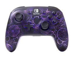 NSGP0349-01 - GamePad PowerA Wireless Nintendo Lumectra Galactic Vortex Cable de Carga USB-C 3m Iluminaci�n RGB (NSGP0349-01)