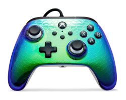 XBGP0396-01 - GamePad PowerA Advantage Xbox Series X/S Raptor Chrome Cable USB-C 3m (XBGP0396-01)