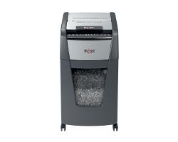 2020300MEU - Destructora Rexel Optimum AutoFeed+ 300M Grapas/Papel/Tarjetas/Clips Microcorte P-5 60L Negra/Gris (2020300MEU)
