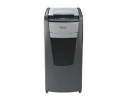2020600XEU - Destructora Rexel AutoFeed+ 600X Papel/Tarjetas de crdito/Grapas/Clips Corte en Partculas P-4 110L Negra/Gris (2020600XEU)