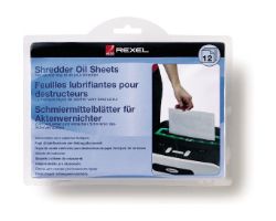 2101948 - Hojas Lubricantes Rexel para Destructoras 12 Unidades (2101948)
