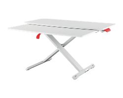 6532-00-85 - Escritorio Leitz Altura Regulable para trabajar de pie o sentado Bandeja Extraible Gris (6532-00-85)