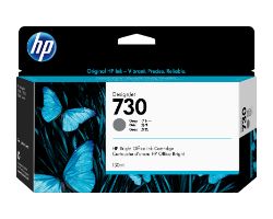 P2V66A - Tinta HP DesignJet 730 Gris 130ml (P2V66A)