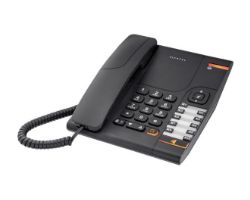 OUT5794 - Telfono Fijo Alcatel Temporis 380 Negro (ATL1407518) (OUT5794). Buen estado (nuevo). Caja deteriorada. Completo. (OUTLET)