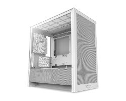 CC-H31FW-01 - Caja NZXT H3 Flow Panel Lateral de Cristal Templado 1xUSB-A 3.0 1xUSB-C 3.1 mATX Mini-ITX Blanca (CC-H31FW-01)
