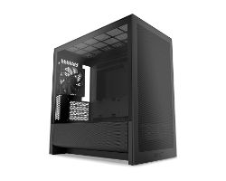 CC-H31FB-01 - Caja NZXT H3 Flow Panel Lateral de Cristal Templado 1xUSB-A 3.0 1xUSB-C 3.1 mATX Mini-ITX Negra (CC-H31FB-01)