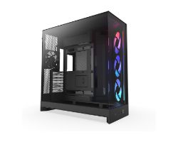 CM-H92FB-R1 - Caja NZXT H9 Flow Panel Lateral de Cristal Templado RGB 2xUSB-A 3.0 1xUSB-C 3.1 ATX EATX mATX Mini-ITX Negra (CM-H92FB-R1)