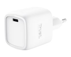 25520 - Cargador de Pared Trust Maxo GaN 30W QC 3.0 1xUSB-C Blanco (25520)
