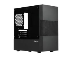 UK52125 - Caja PC UNYKA Aero C25 Panel Lateral de Cristal Templado 500W 1xUSB 2.0 2xUSB-A 3.0 ITX mATX Negra (UK52125)