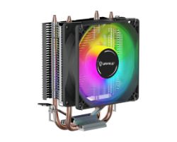 UK322101 - Ventilador CPU UNYKA UNYCOOL H20 ARGB LED Multisocket 90mm Gris (UK322101)