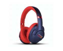 RB-HP130 - Auriculares Red Bull Aura Wireless bluetooth, Circumaurales, Azul/Rojo (RB-HP130)