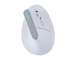 NXMOEVR01W - Ratn Vertical NILOX Wireless Bluetooth Recargable USB-C Silencioso Blanco (NXMOEVR01W)