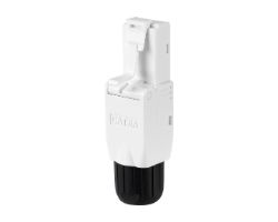 10.21.0601 - Conector Nanocable RJ45 Cat6A 10unidades, Auto Crimpable, Sin Herramientas, Blanco. (10.21.0601)