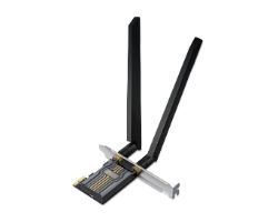 ARCHER TBE400E - Adaptador TP-Link BE6500 PCIe WiFi 7 TriBand Bluetooth Dos Antenas Externas Negro (ARCHER TBE400E)