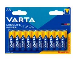 04906121792 - Pila VARTA Longlife Power AA 1.5V Alcalina Pack 14+6 Unidades (04906121792)