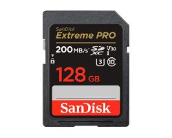 SDSDXXD-128G-GN4IN - Tarjeta Memoria Sandisk Extreme Pro SDXC 128Gb V30 UHS-I Class 3 (U3) Clase 10 Lectura 200Mb/s Escritura 90Mb/s (SDSDXXD-128G-GN4IN)