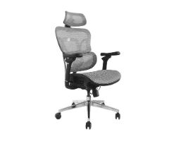 651050 - Silla EQUIP Premium para Oficina Ergonmica Reposabrazos 3D Asiento/Respaldo de Malla Gris (651050)