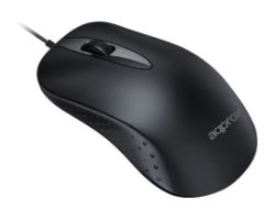 APPXM100 - Ratn APPROX ptico USB 2.0 1000dpi Cable 1.45m 3 Botones Negro (APPXM100)