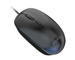 APPXM150 - Ratn APPROX ptico USB 2.0 1600dpi Cable 1.35m 4 Botones Negro (APPXM150)