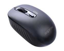 APPXM200 - Ratn APPROX ptico Wireless 1600dpi 4 Botones Negro (APPXM200)