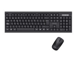 APPMX410 - Kit Teclado + Ratn APPROX Multimedia 105 Teclas Wireless 2.4GHz 1000dpi 3 Botones Negro (APPMX410)